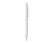 Stylo métallique élégant et moderne couleur blanc
