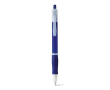 Stylo publicitaire pas cher en plastique couleur bleu