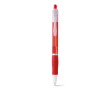 Stylo publicitaire pas cher en plastique couleur rouge