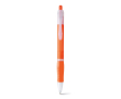Stylo publicitaire pas cher en plastique couleur orange