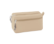 Trousse de toilette publicitaire pour promotions couleur beige