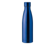 Élégante bouteille en acier inoxydable couleur bleu