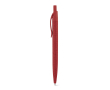 Stylo personnalisé écologique en paille de blé couleur rouge