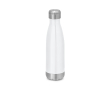 Gourde acier personnalisable coloré couleur blanc