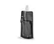 Gourde plastique personnalisable pliable couleur noir