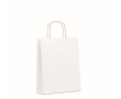 Sac en papier personnalisable couleur blanc