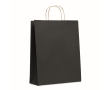 Grand sac papier cadeau coloré couleur noir