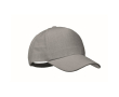 Casquette écologique en chanvre couleur gris