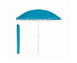 Parasol personnalisable avec le logo couleur turquoise