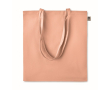 Sac écologique en coton organique couleur orange
