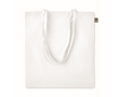 Sac écologique en coton organique couleur blanc