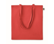Sac écologique en coton organique couleur rouge