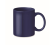 Tasse classique en céramique couleur bleu
