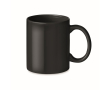 Tasse classique en céramique couleur noir