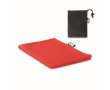 Serviettes personnalisées de sport couleur rouge