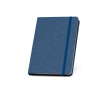 Carnet écologique avec couverture RPET couleur bleu