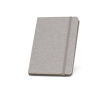 Carnet écologique avec couverture RPET couleur gris