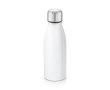 Bouteille personnalisable inox coloré couleur blanc