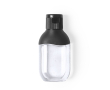 Flacon de gel hydroalcoolique coloré couleur noir