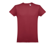 T-shirt personnalisé 100% coton couleur bordeaux