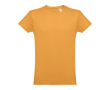 T-shirt personnalisé 100% coton couleur jaune foncé