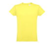 T-shirt personnalisé 100% coton couleur jaune clair