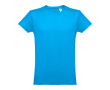 T-shirt personnalisé 100% coton couleur cyan