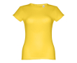 T-shirt personnalisable pour femme 150 g/m2 couleur jaune