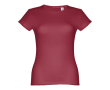 T-shirt personnalisable pour femme 150 g/m2 couleur bordeaux