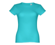 T-shirt personnalisable pour femme 150 g/m2 couleur turquoise