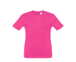 Tee-shirt personnalisable pour enfant unisexe couleur fuchsia
