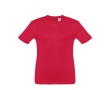 Tee-shirt personnalisable pour enfant unisexe couleur rouge