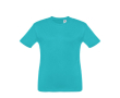 Tee-shirt personnalisable pour enfant unisexe couleur turquoise