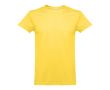 T-shirts floqués pour entreprise 190 g/m2 couleur jaune