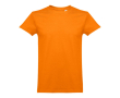 T-shirts floqués pour entreprise 190 g/m2 couleur orange