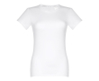 T-shirt blanc classique à col rond 190 g/m2 couleur blanc
