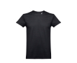 T-shirt avec logo pour enfant en coton 190g/m2 couleur noir
