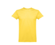 T-shirt avec logo pour enfant en coton 190g/m2 couleur jaune