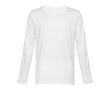 T-shirt publicitaire avec manches longues couleur blanc