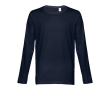 T-shirt publicitaire avec manches longues couleur bleu marine