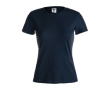 T-shirt personnalisable femmes 150 g/m2 couleur bleu foncé