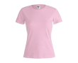T-shirt personnalisable femmes 150 g/m2 couleur rose