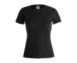 T-shirt blanc en coton épais 180 g/m2 couleur noir