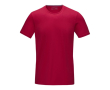 T-shirt écologique en coton bio GOTS 200 g/m2 couleur rouge