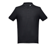 Polo floqué pas cher 195 g/m2 couleur noir