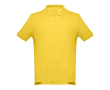 Polo floqué pas cher 195 g/m2 couleur jaune