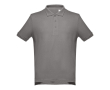 Polo floqué pas cher 195 g/m2 couleur gris foncé