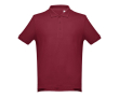 Polo floqué pas cher 195 g/m2 couleur bordeaux