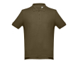 Polo floqué pas cher 195 g/m2 couleur vert foncé