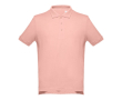 Polo floqué pas cher 195 g/m2 couleur saumon